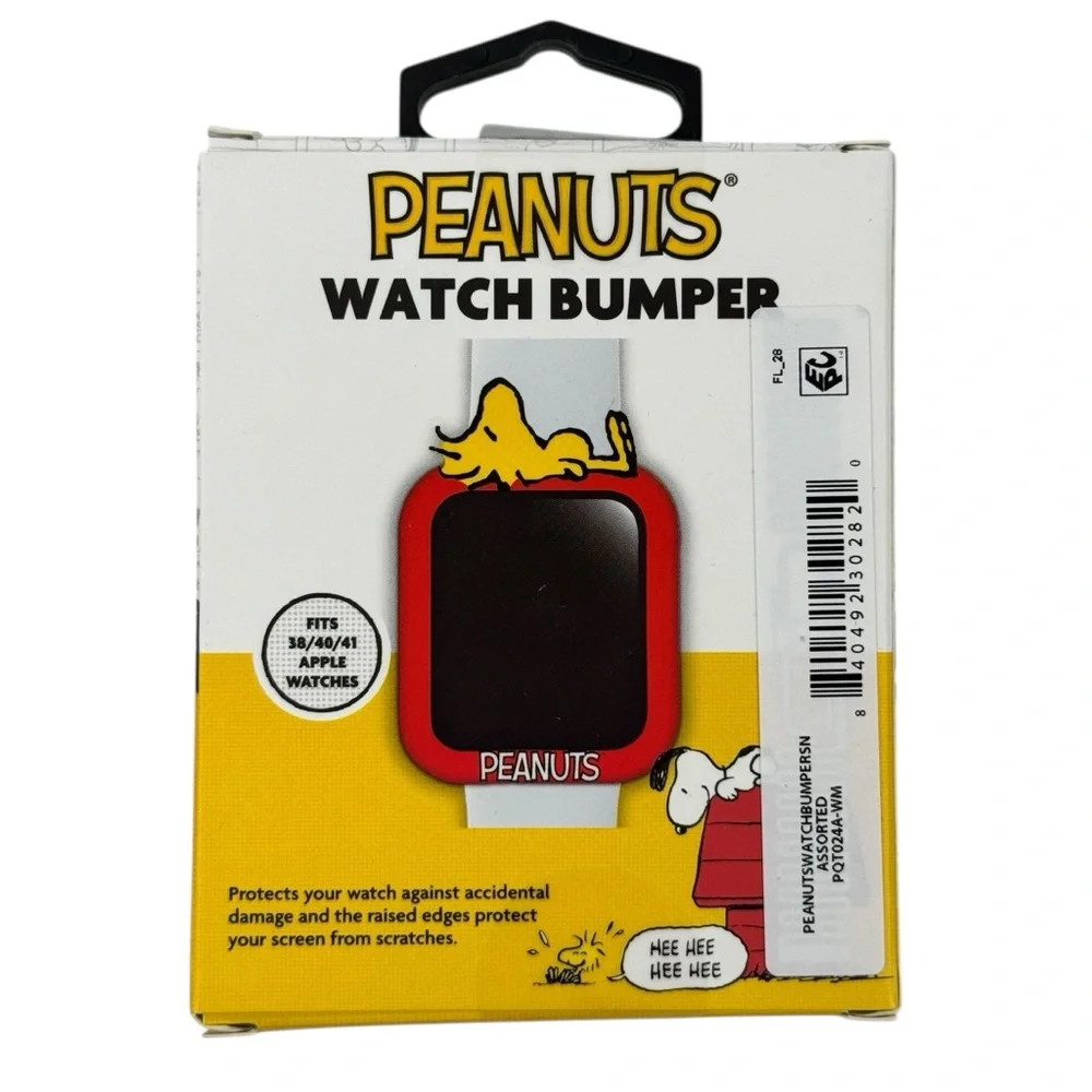 NIB CultureFly Peanuts Woodstock Apple Watch Bumper Case 38 40 41mm Doghouse